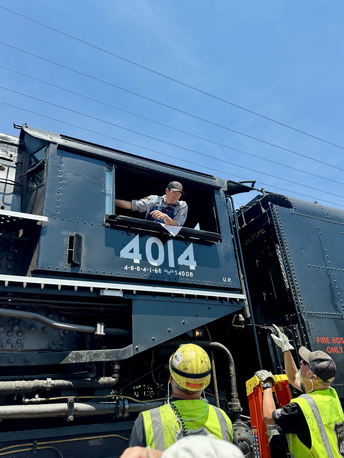Last operational Big Boy locomotive comes back through Rocky River drawing crowds