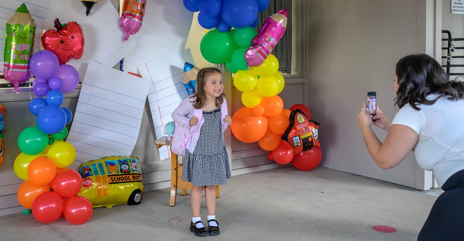 First day of kindergarten at 4J’s Twin Oaks Elementary School: a photo gallery