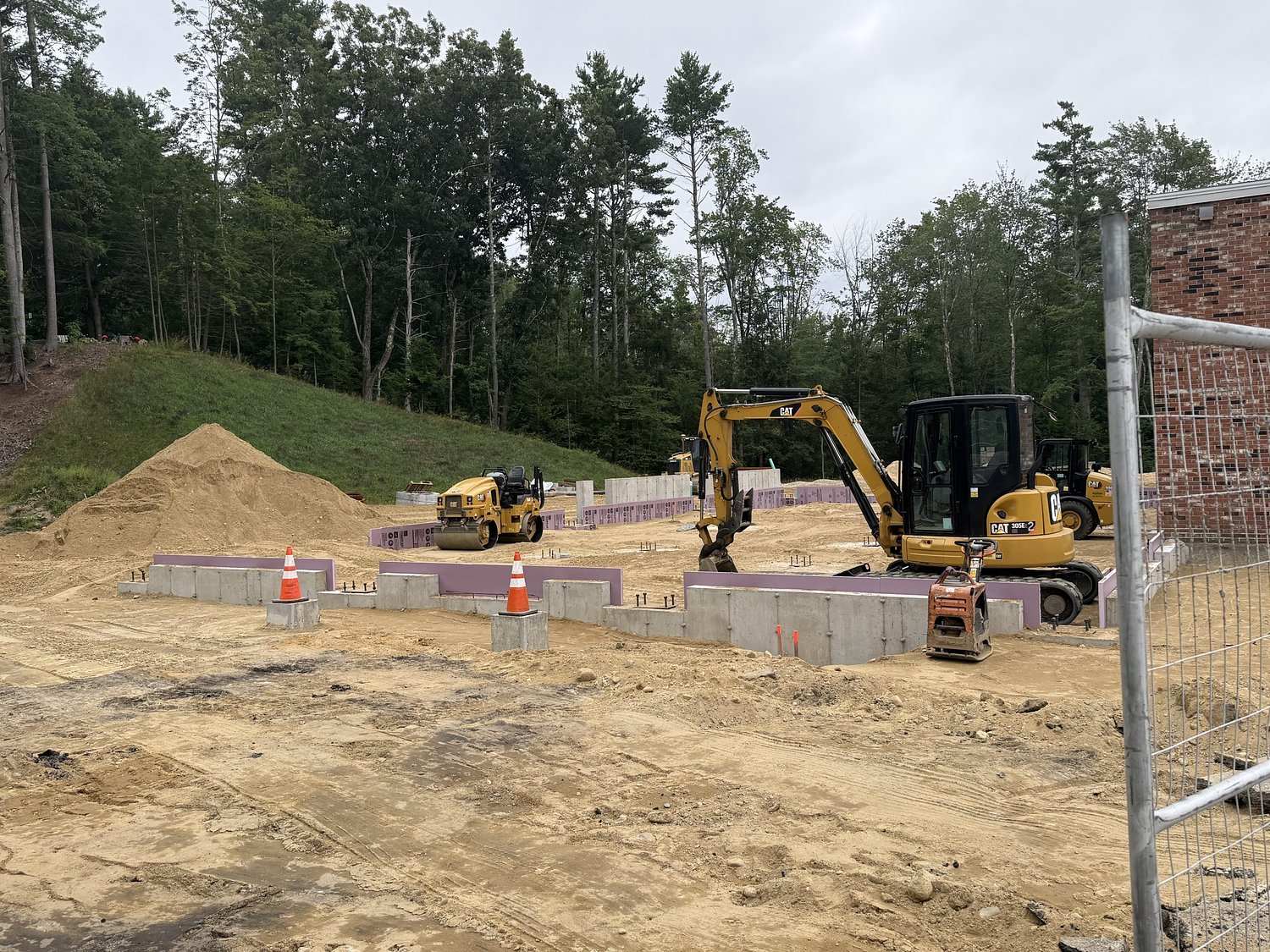 Jaffrey Fire Station addition enters next phase as foundation work begins