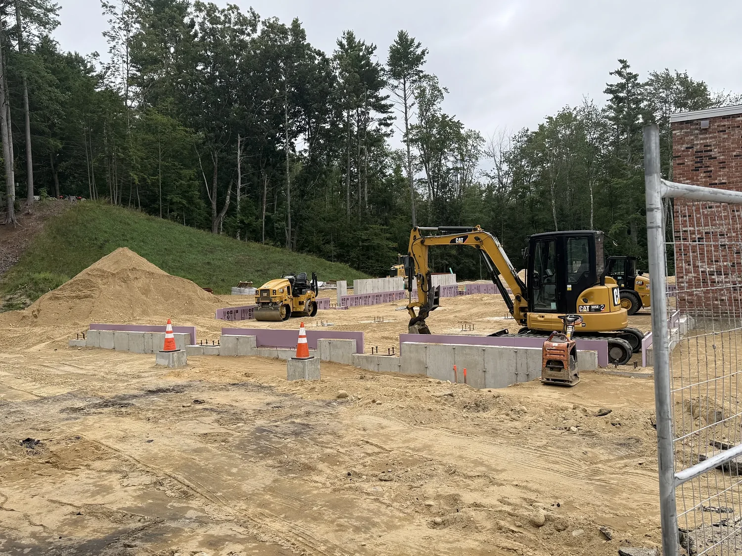 Jaffrey Fire Station addition enters next phase as foundation work begins