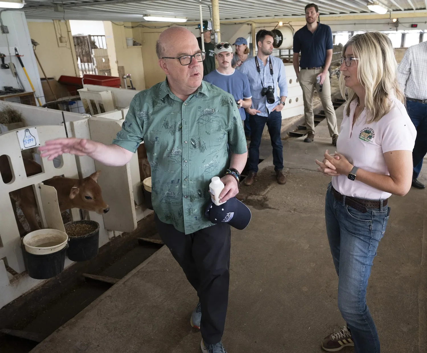 McGovern visits Mapleline Farm, touts support for local agriculture