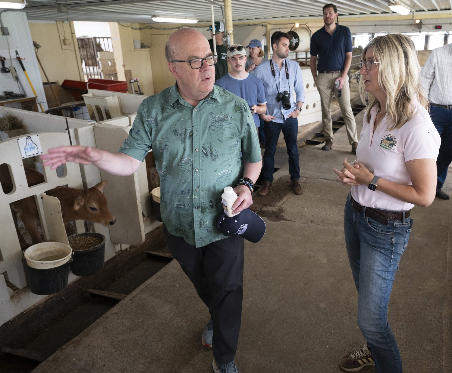 McGovern visits Mapleline Farm, touts support for local agriculture