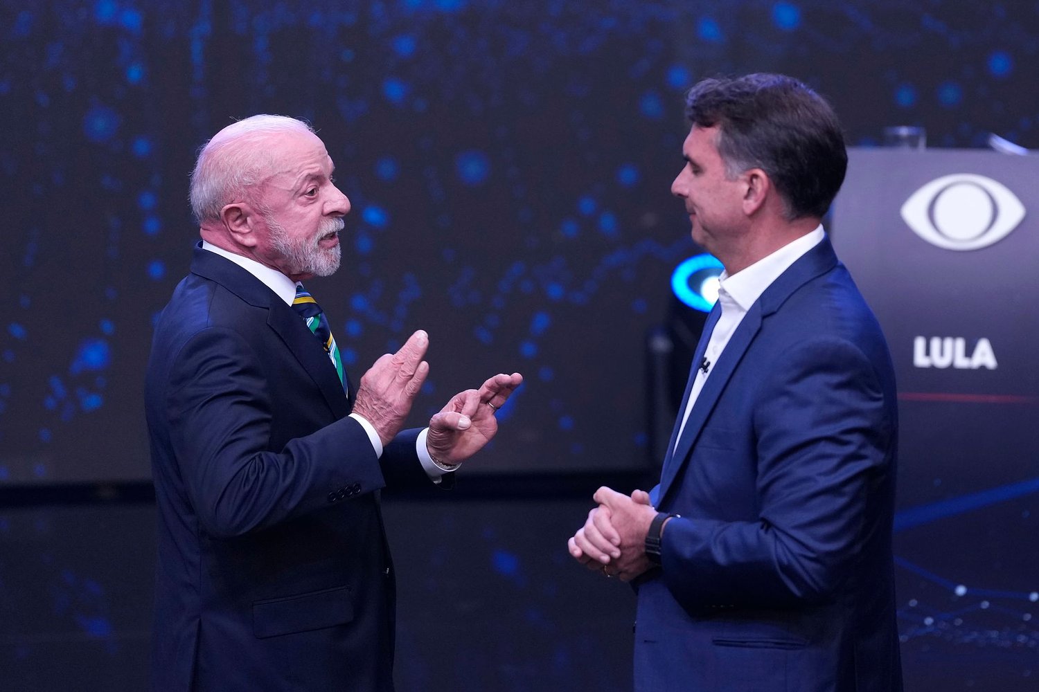 Brazil's Lula and Flávio Bolsonaro trade barbs in 1st debate only days before presidential runoff