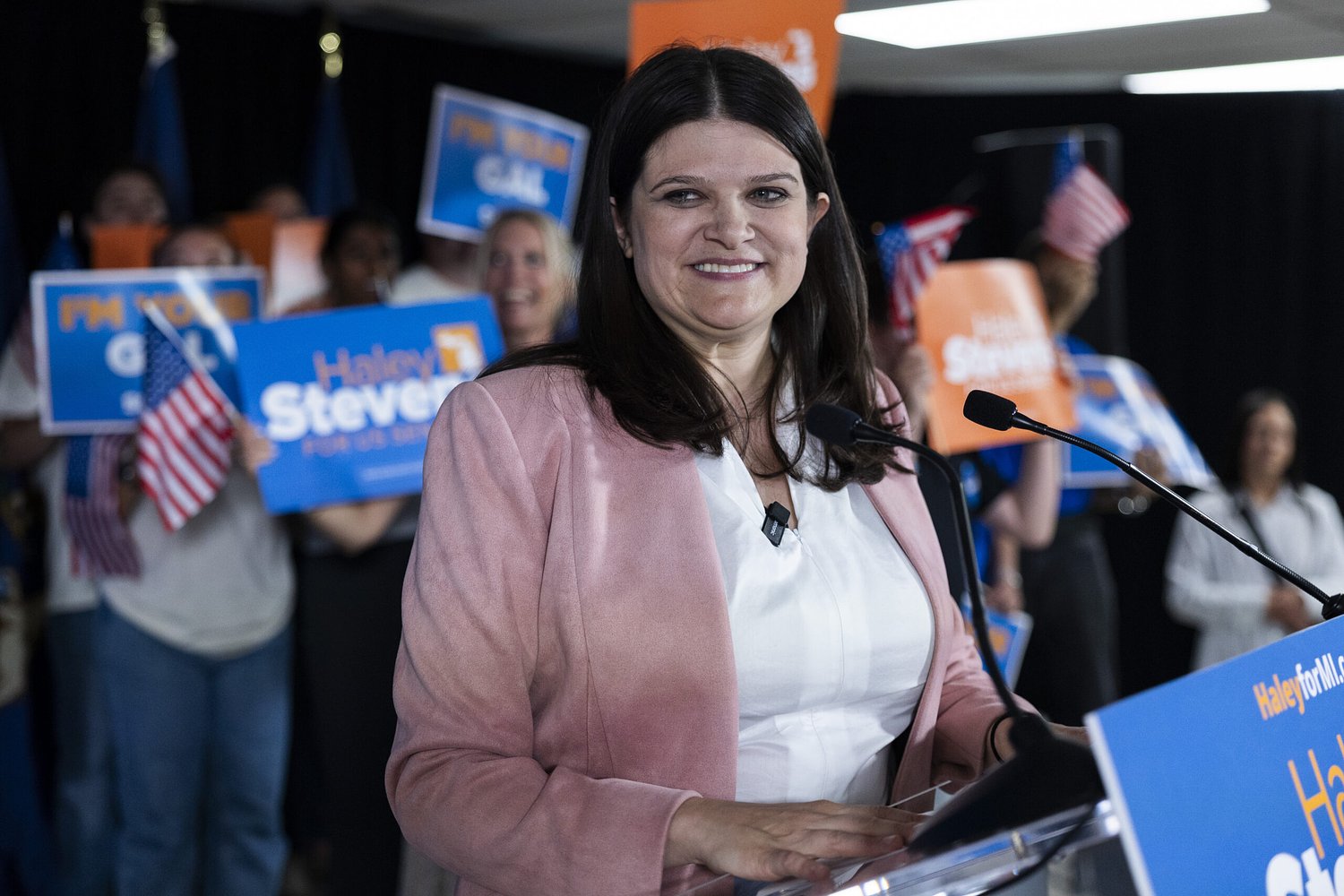 Haley Stevens says Jewish voters need 'to make a personal and private decision’ in Michigan Senate race