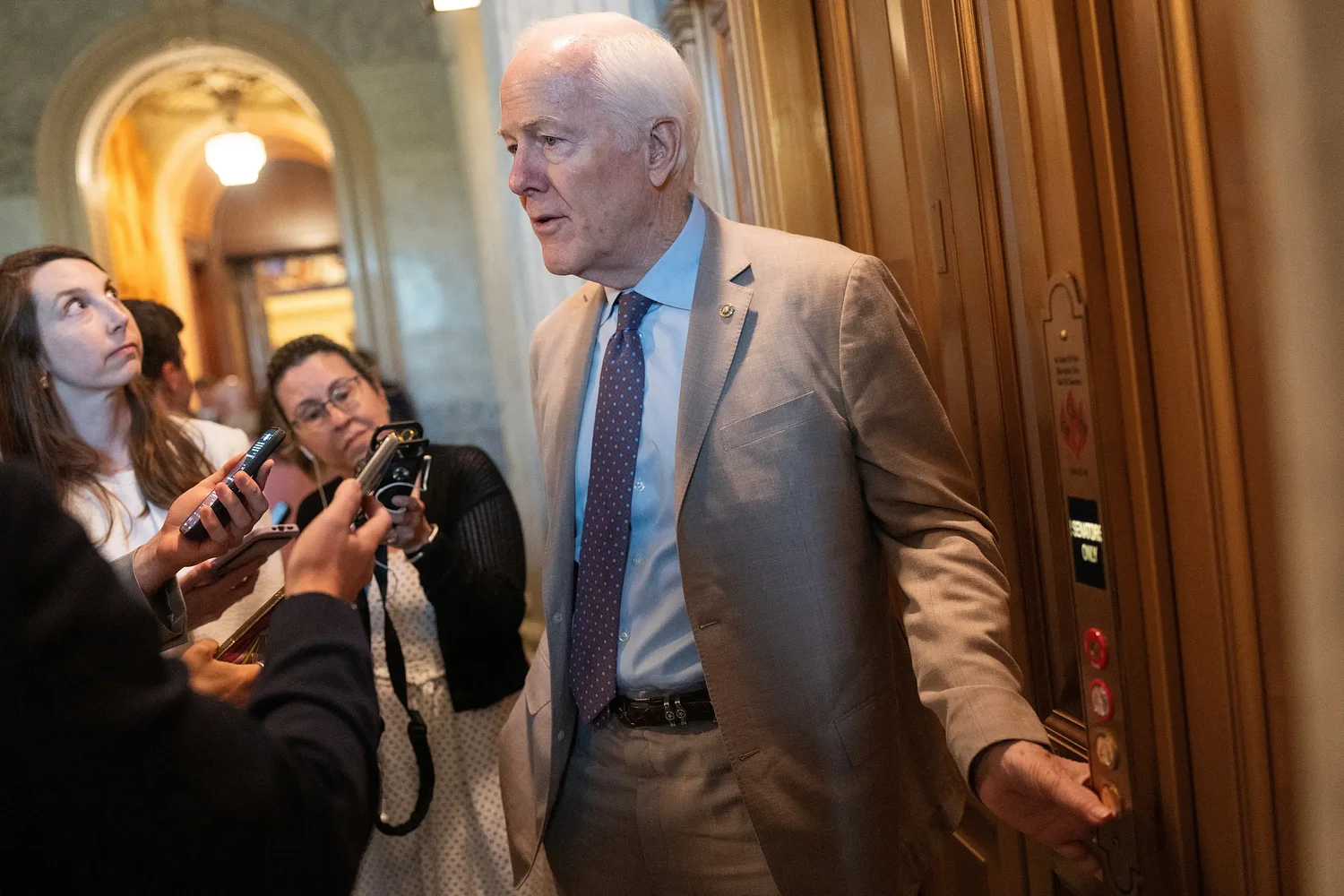 Trump says he will pull Blanche’s attorney general nomination until Cornyn leaves office