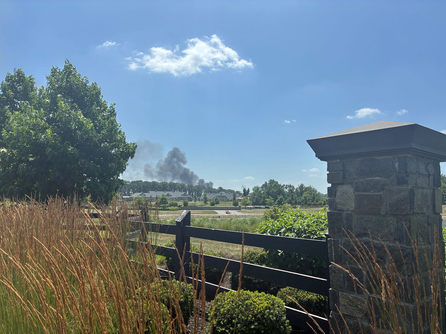 Fire at Adams County power plant  draws over 50 firefighters