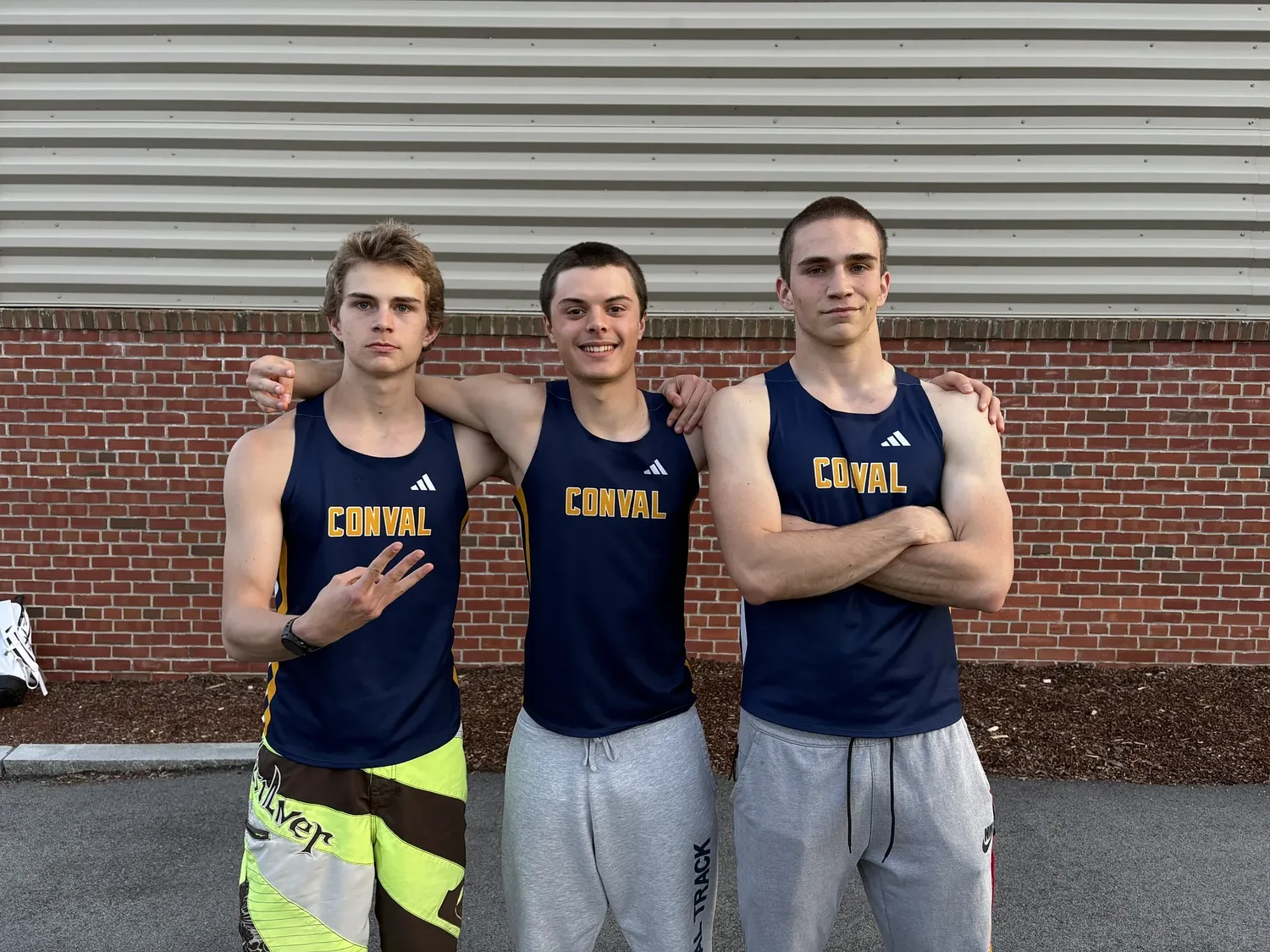 ConVal track teams place third in multi-team meet at Milford High School