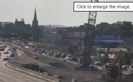Traffic alert: Crash closes I-690 West in Syracuse causing large backups