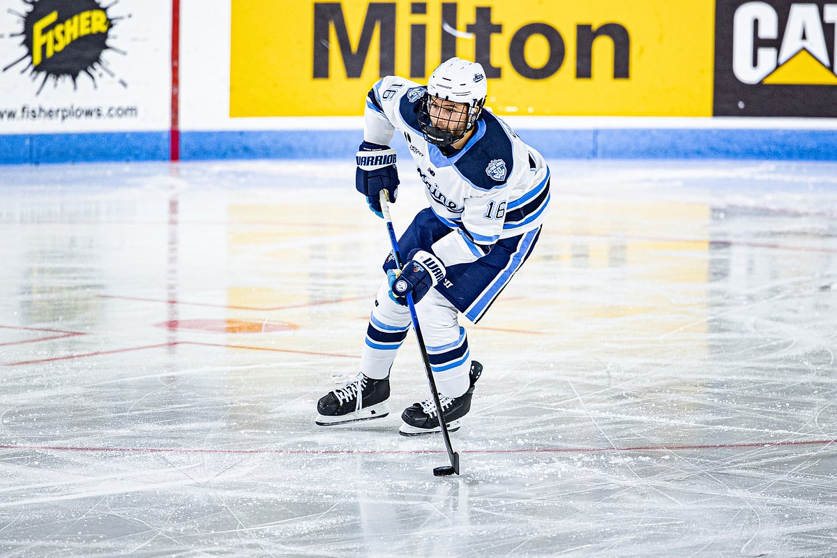 UMaine men’s hockey defenseman has already outscored last season’s goal total