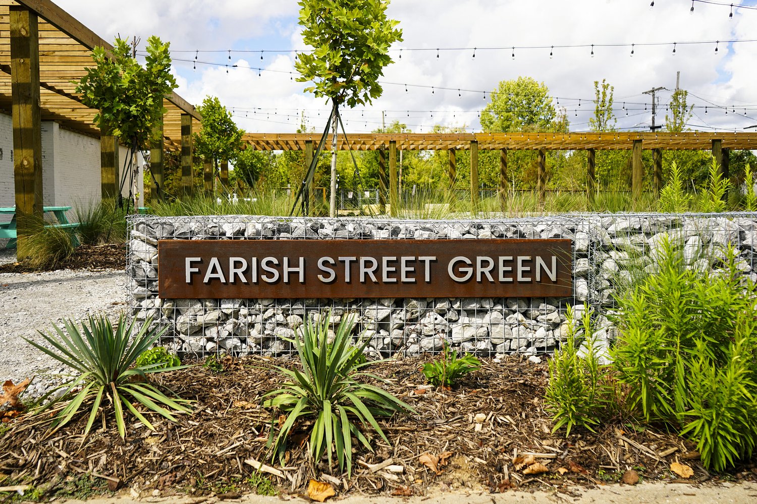 Farish Street gets breath of fresh air with new green space