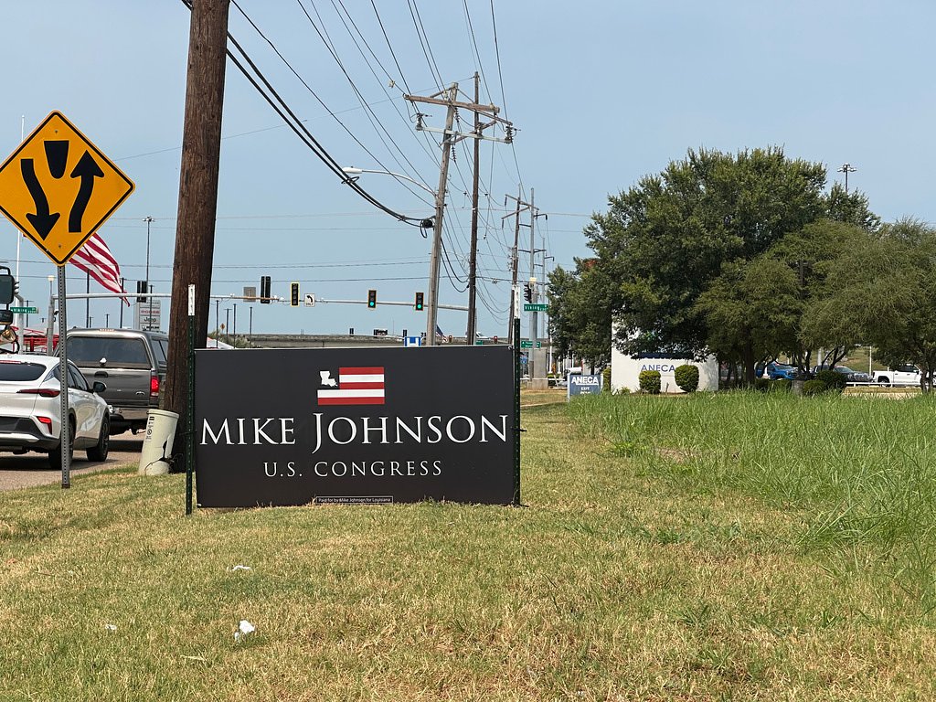 In GOP Speaker Mike Johnson's district, the political mood is mixed for the party in power