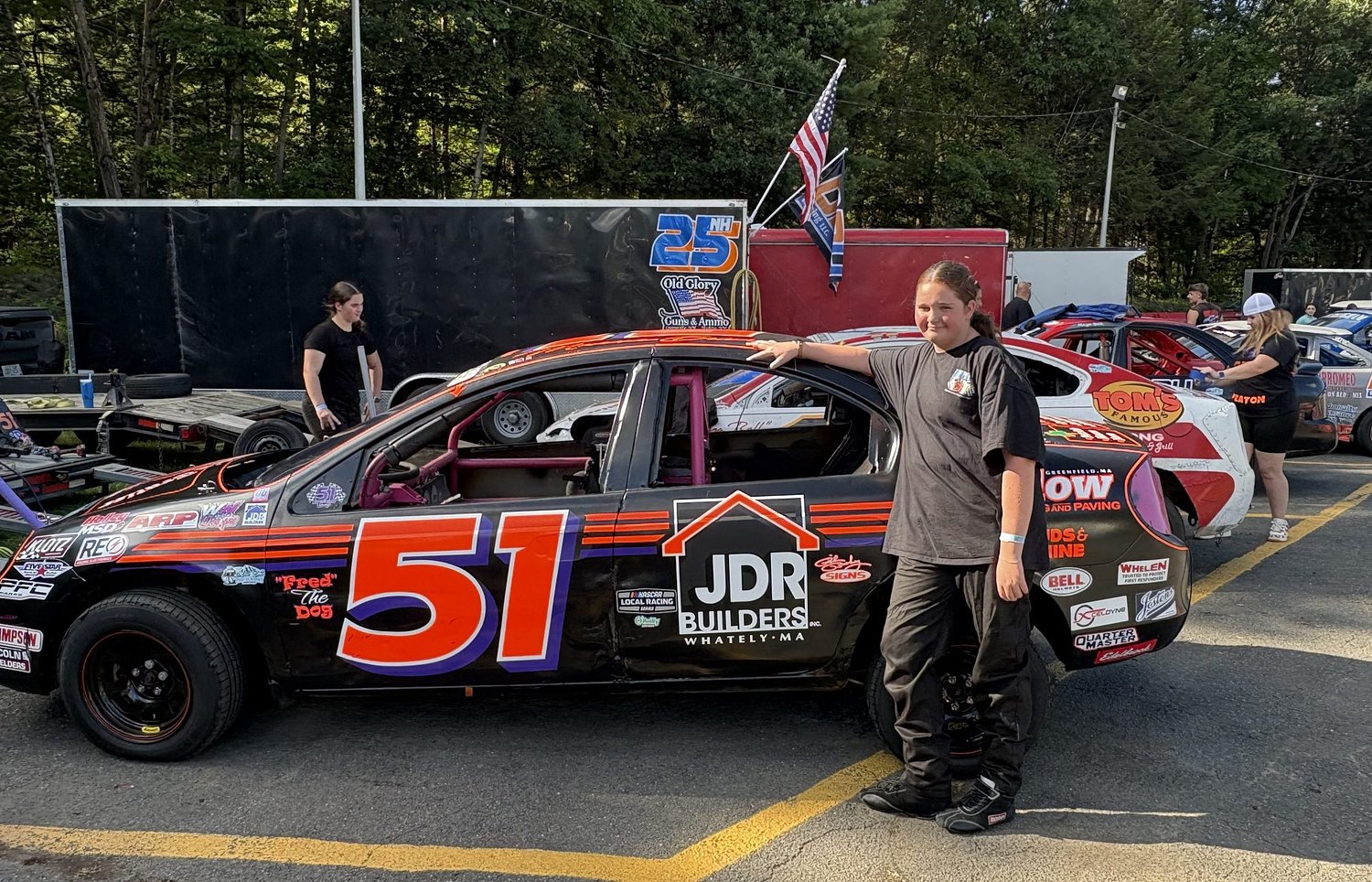 Bulletin Board: Maeve Barry of Whately shining at Monadnock Motor Speedway