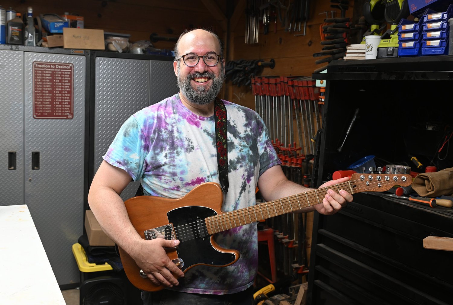 Don't fret: This Shelburne Falls luthier builds perfect guitars by feel