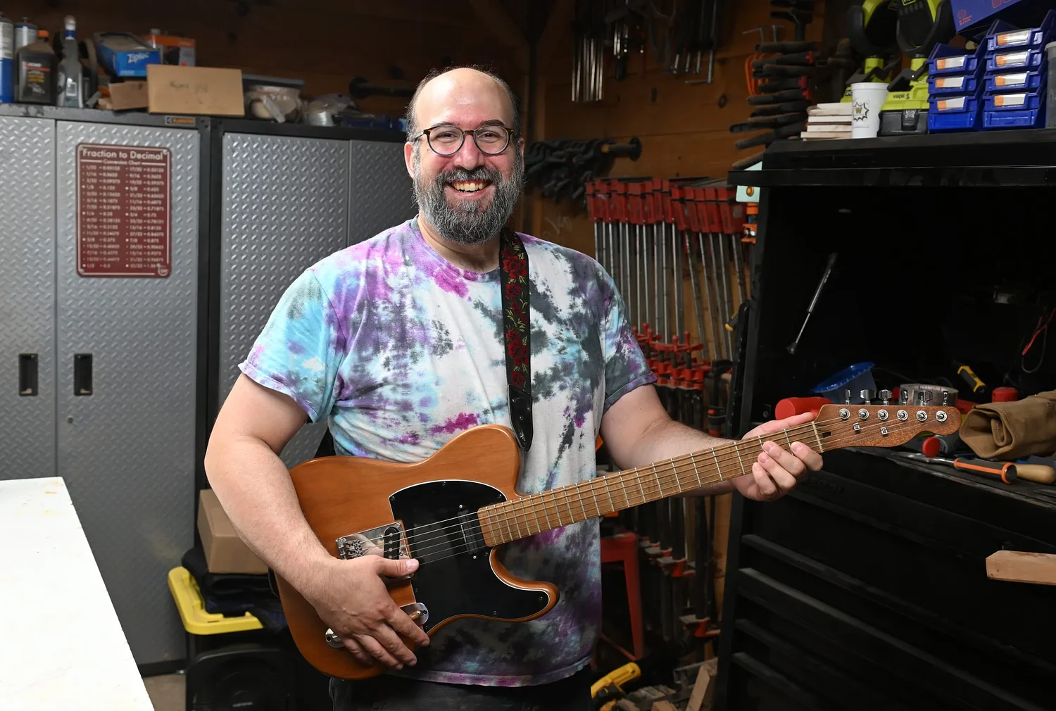 Don’t fret: This Shelburne Falls luthier builds perfect guitars by feel