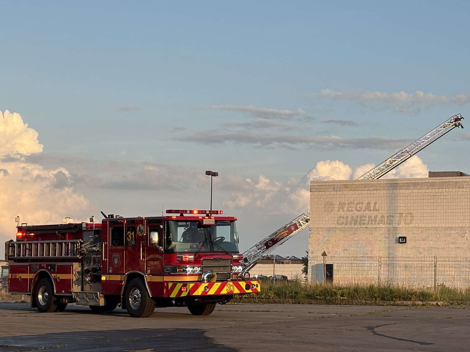 Fire breaks out at Great Northern Mall during food truck event, fireworks