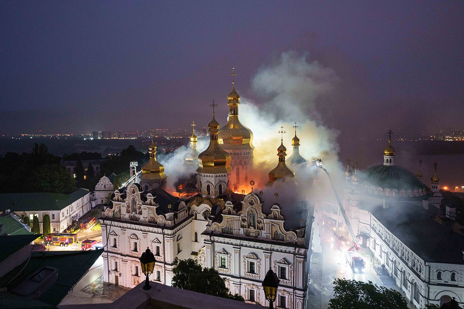 Strike on Kyiv cathedral highlights rush to preserve Ukrainian artifacts 
