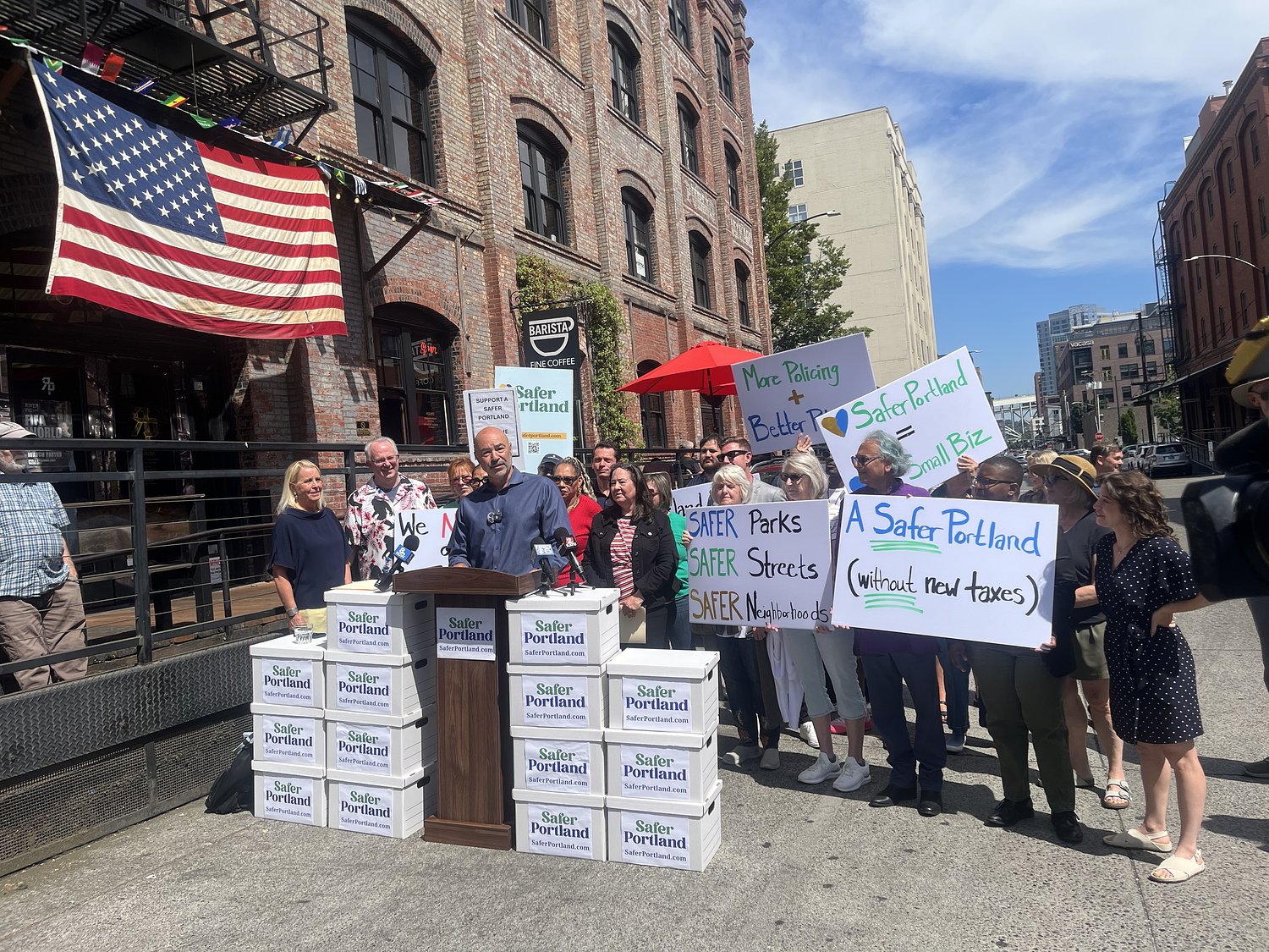 Controversial Portland proposal to redirect climate cash to cops moves closer to November ballot