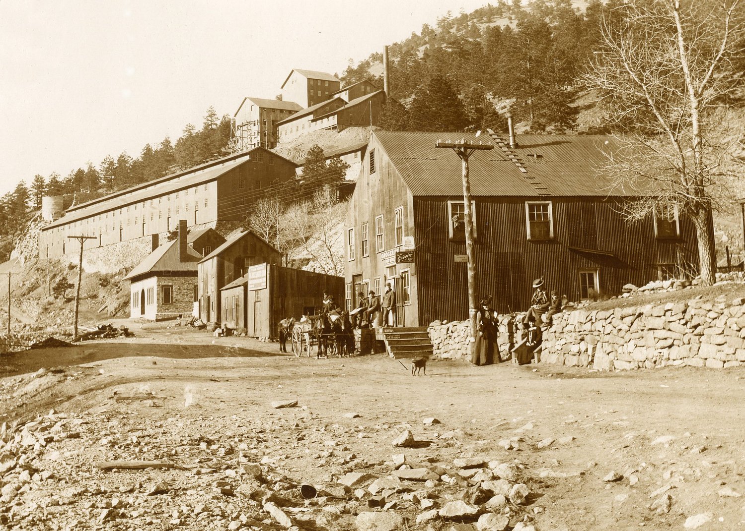 The strange story of the man who tried to build a utopian 'Wall Street' in the mountains above Boulder