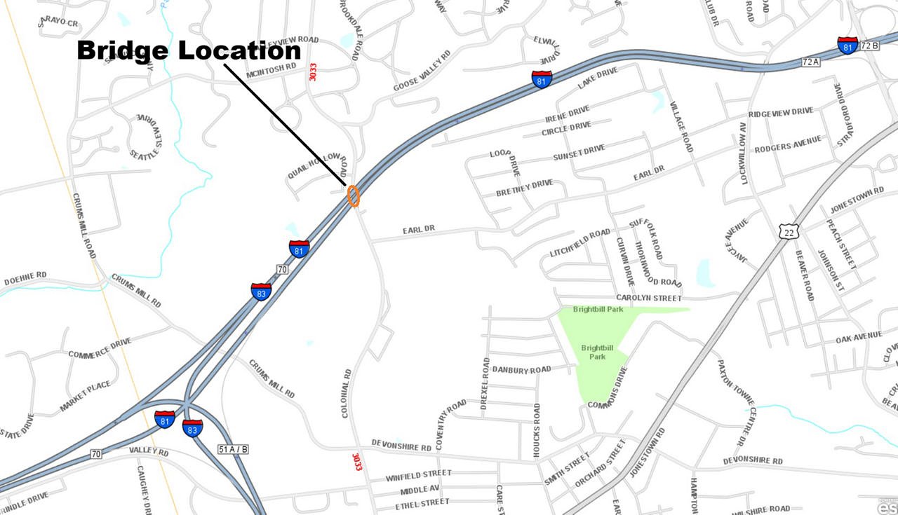 PennDOT bridge inspections to slow I-81 traffic in Lower Paxton Township