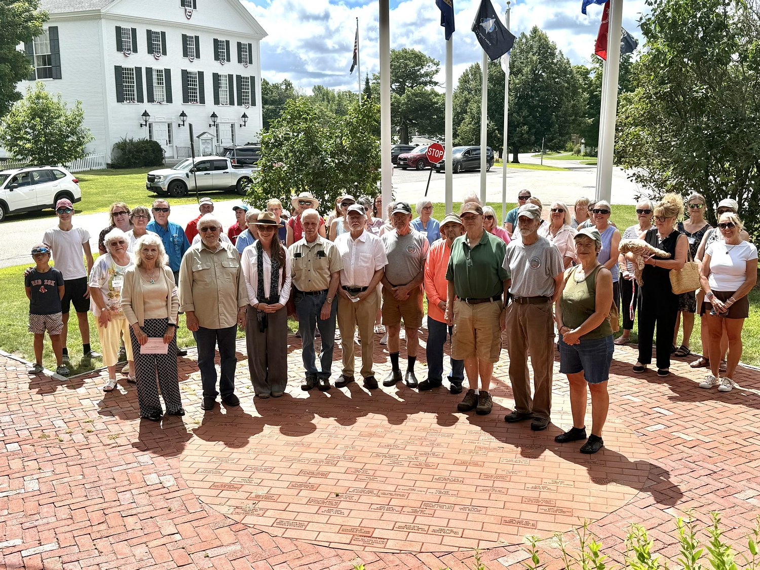 Rindge Woman's Club honors five female veterans with memorial bricks