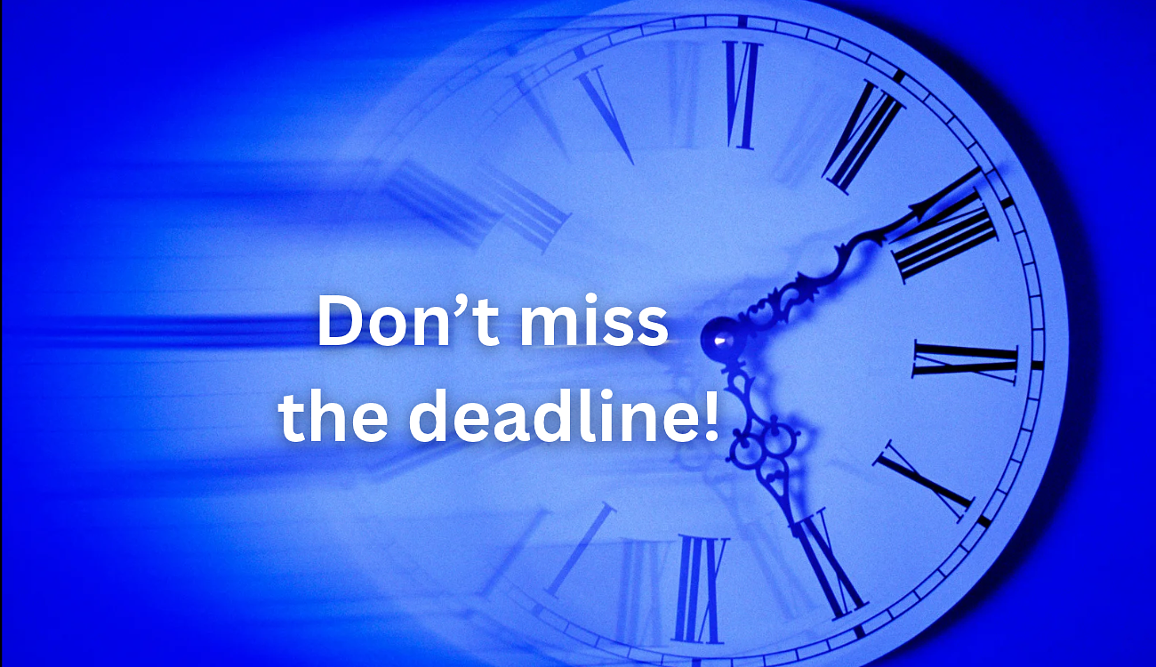 Deadline for ANCHOR, Senior Freeze, Stay NJ is almost here!