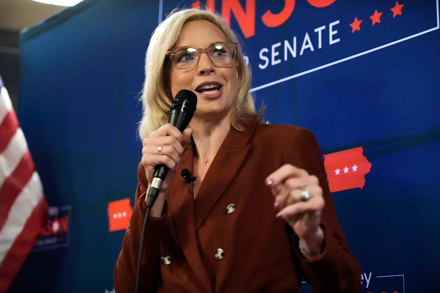 Ashley Hinson shows Republicans' midterm balancing act as Trump heads to Iowa to boost turnout