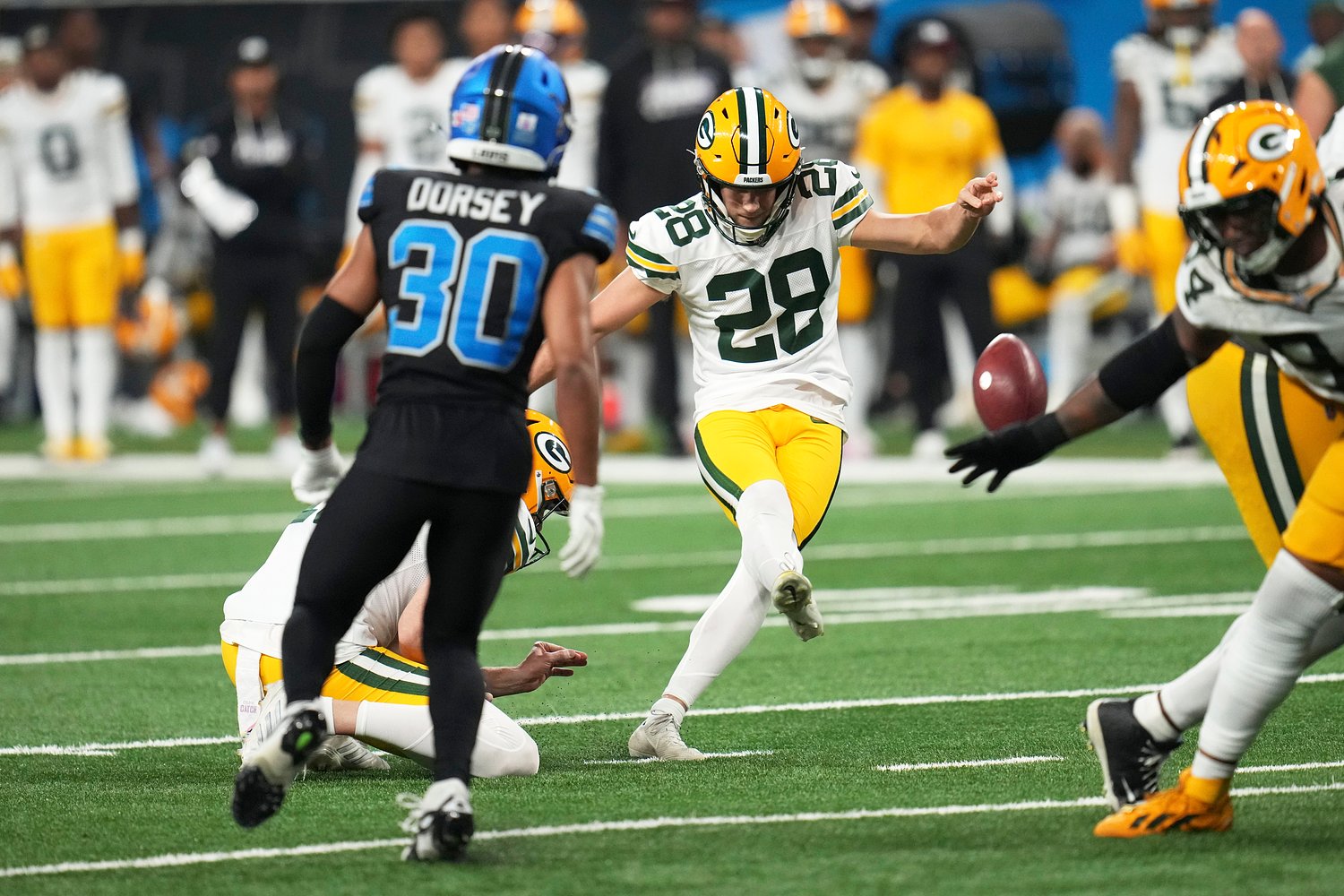 ‘Did he block it?’: Even most Lions players missed clutch play in win over Packers