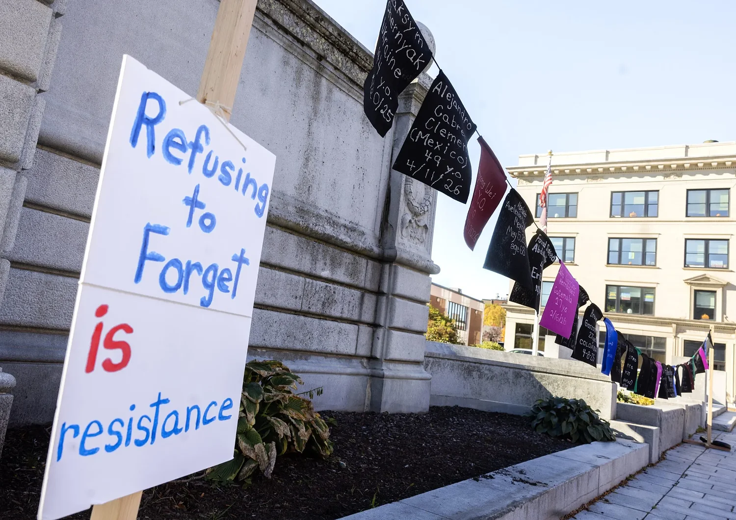 'Our neighbors are not strangers': Vigil commemorates immigrants in ICE custody