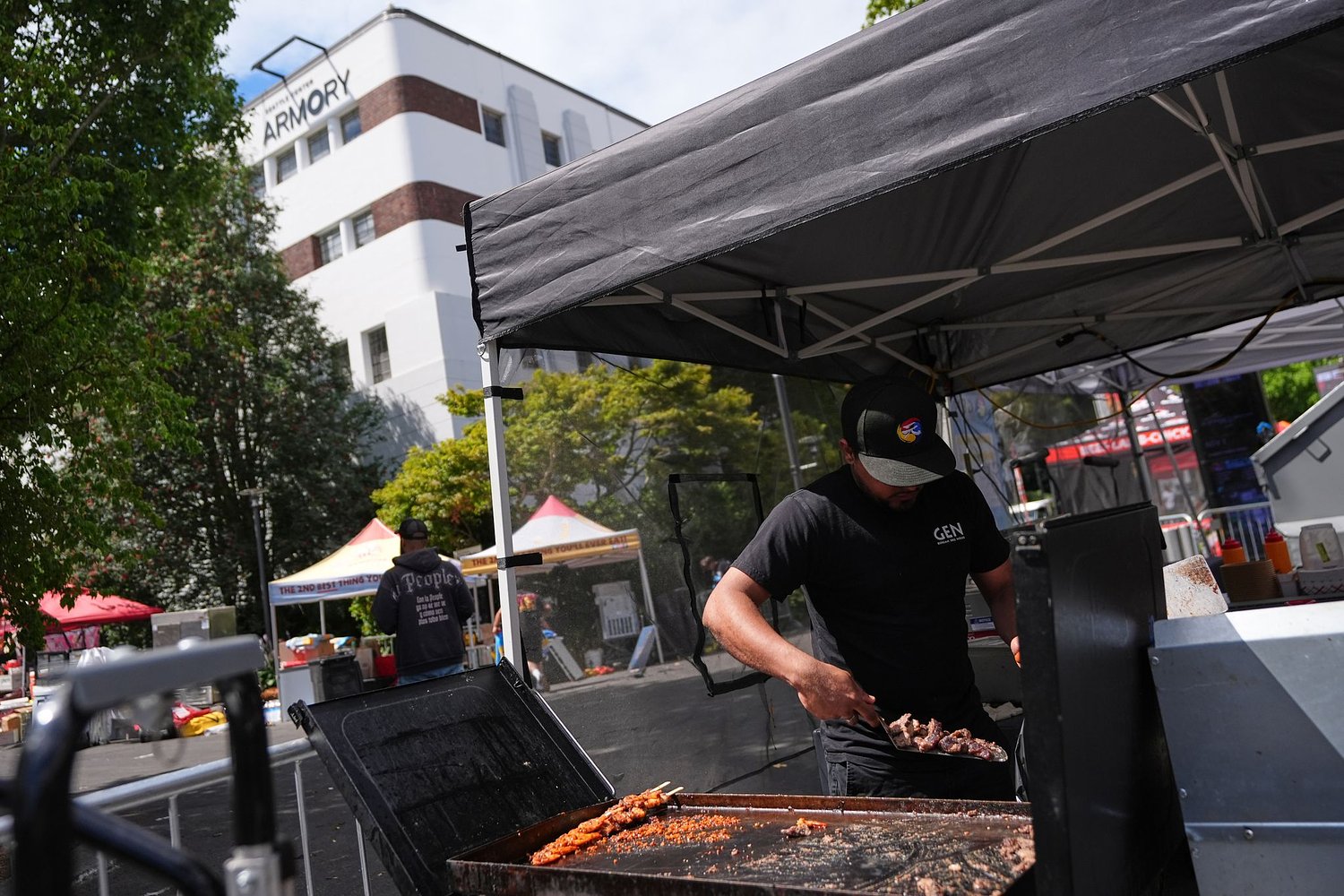 A shootout that killed 3 at a food festival near Seattle's Space Needle may have been gang-related