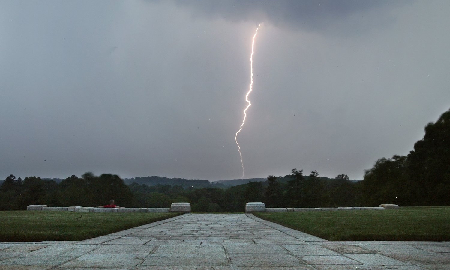 Hiker, 19, dies when lightning strikes shelter during storm