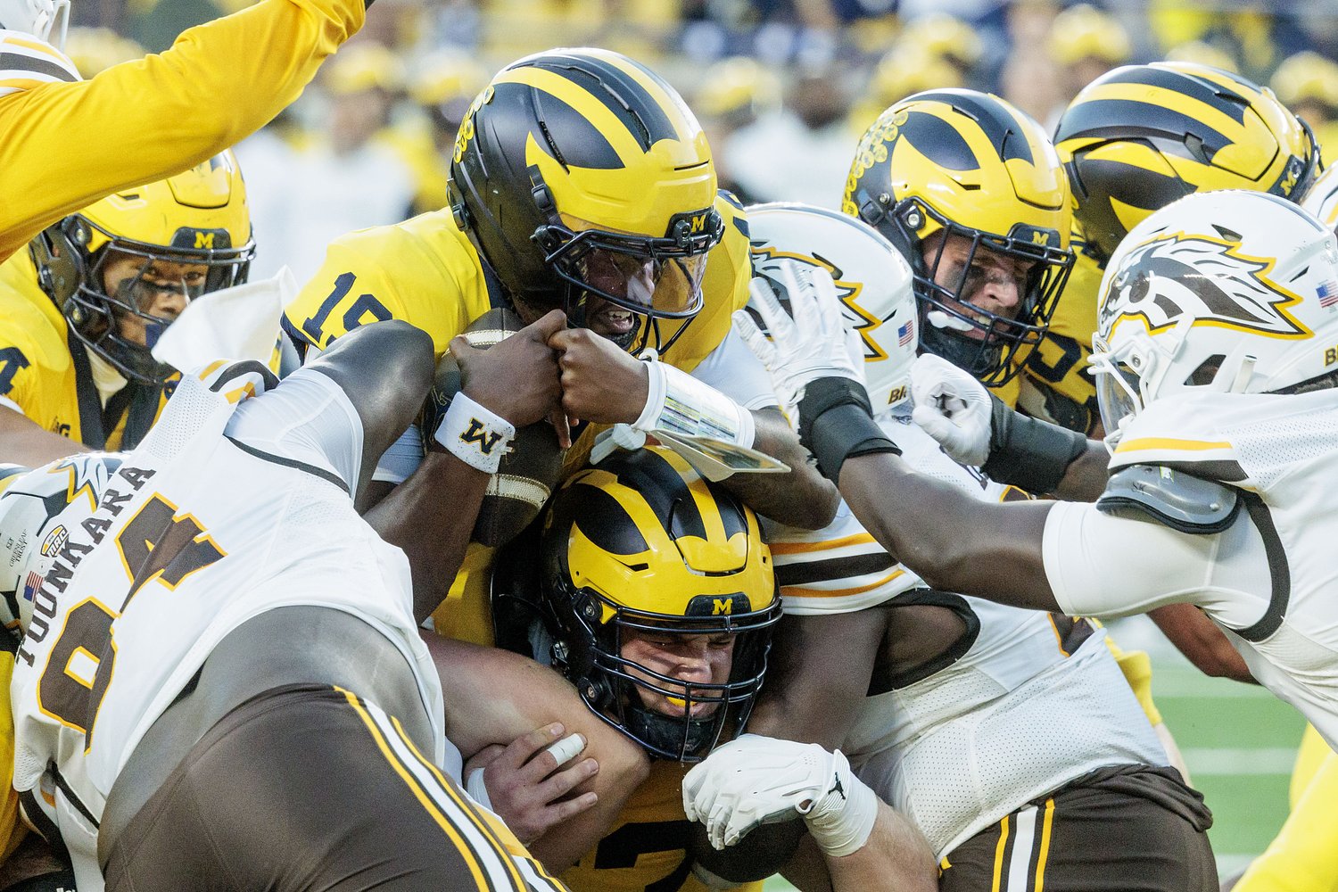 Observations: Dramatic finish rescues Michigan in mistake-filled opener
