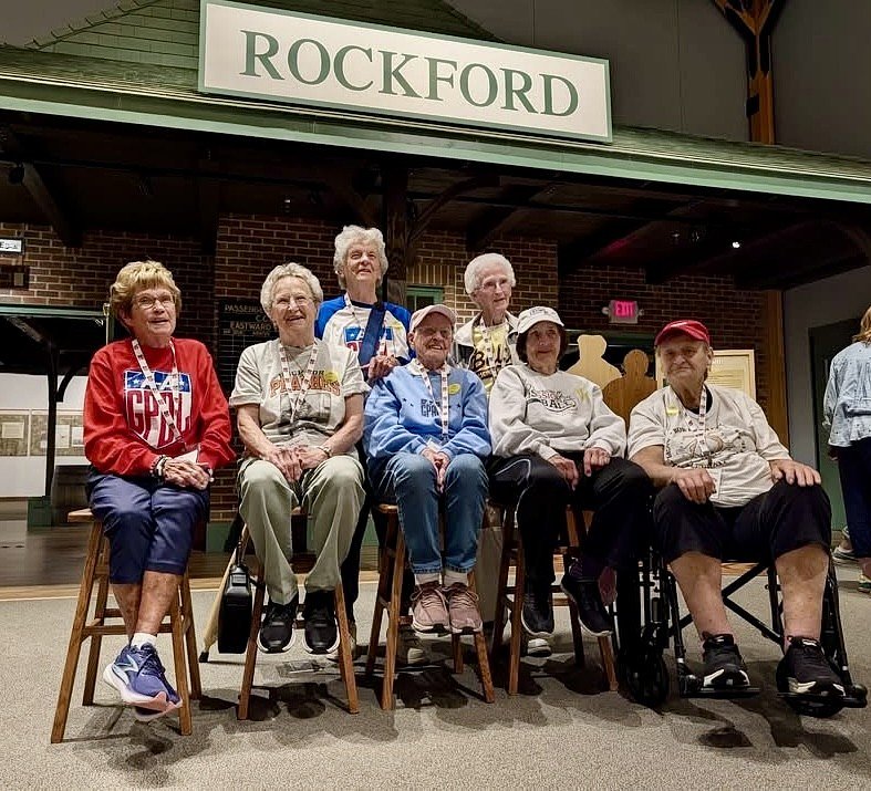 Jean Fox of Wyanet attends an All-American Girls Professional Baseball League reunion