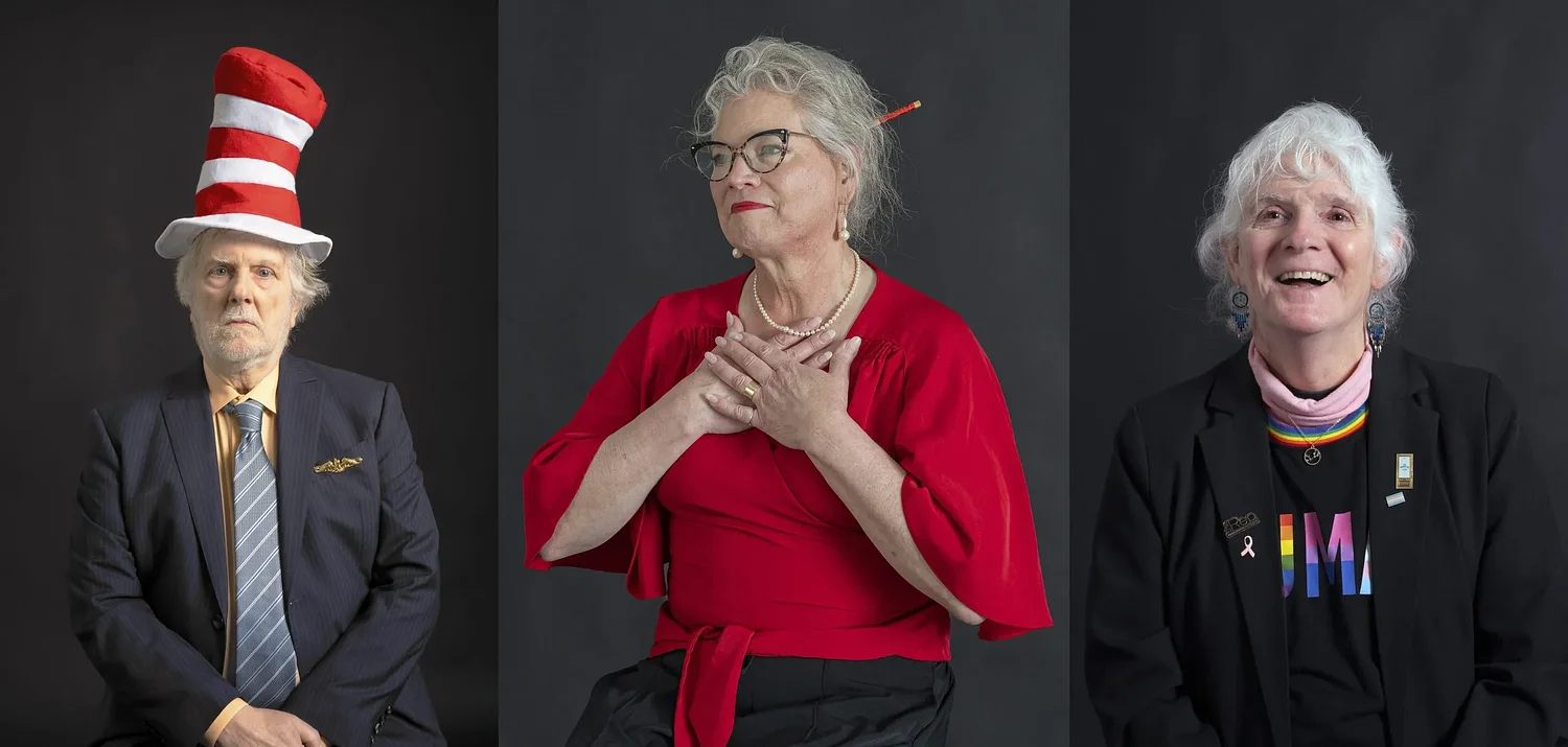 Seniors, Dartmouth students connect for 'Portraits of Joy'