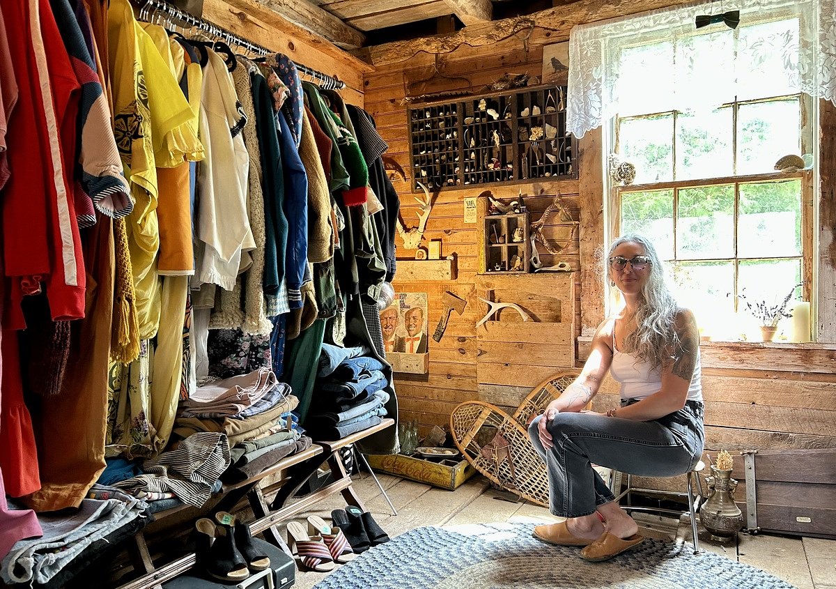 Vintage shop and crafting space reopens historic Blue Hill barn to the community