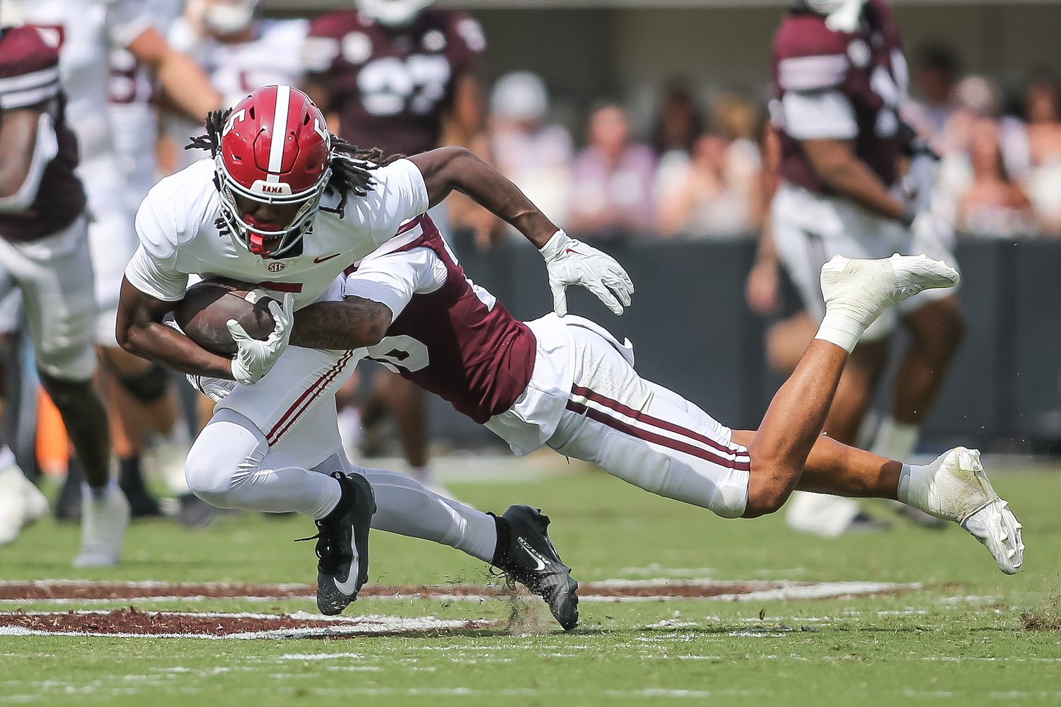 Kalen DeBoer explains why Noah Rogers has seen limited snaps for Alabama