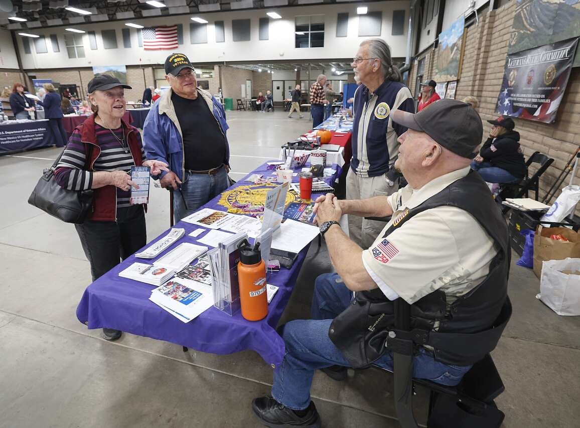 Veterans Resource Fair and Stand Down held at La Plata County Fairgrounds on Saturday