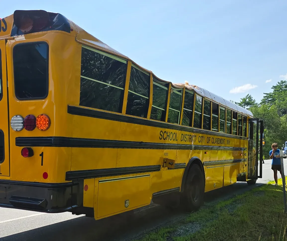 School bus driver credited with saving Claremont students during tree accident