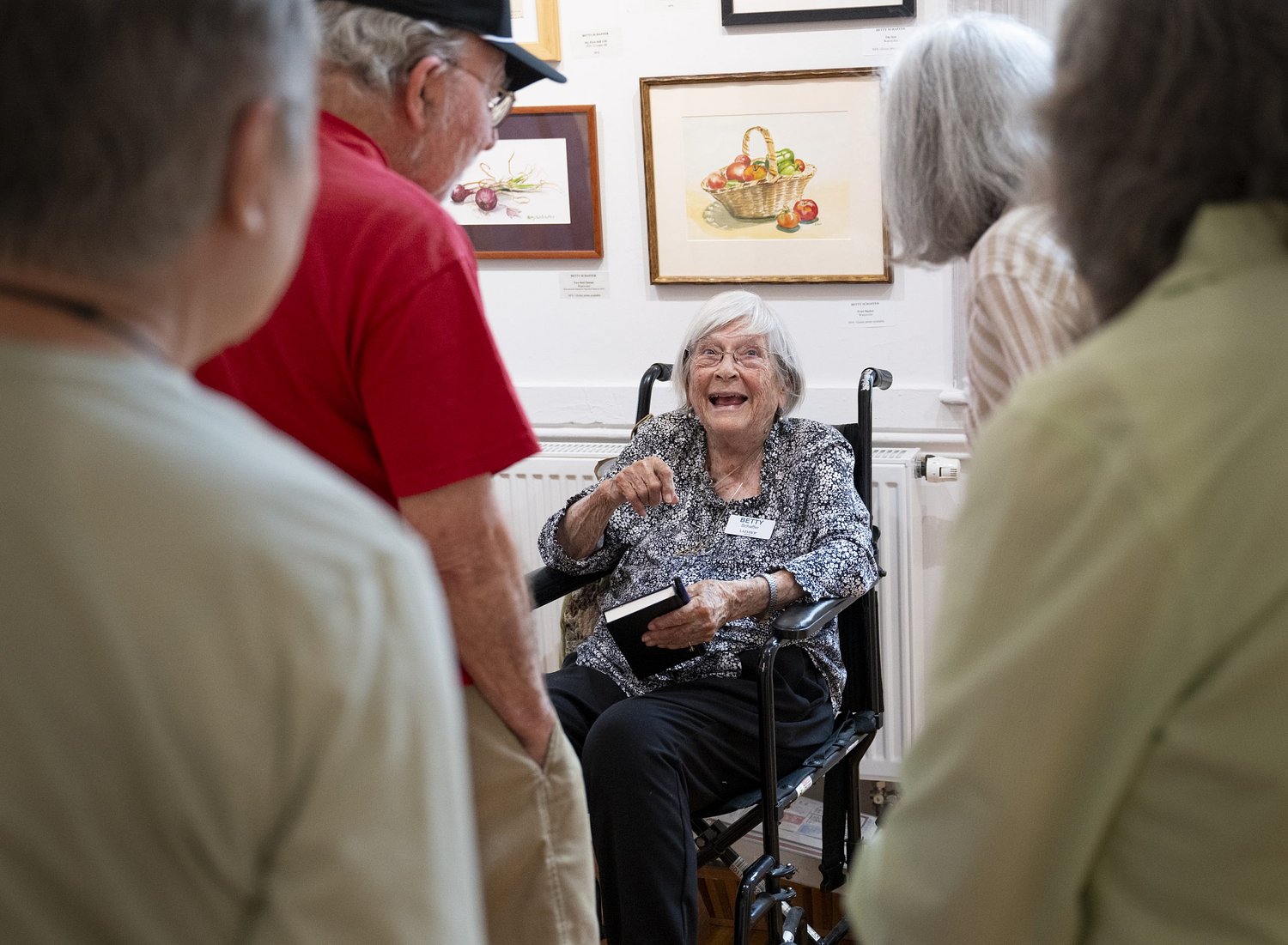 A century of color: 100-year-old artist showcases a lifetime of work