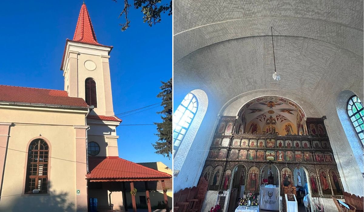 Biserica din Gușterița are nevoie de ajutorul sibienilor: pictarea cupolei costă peste 40.000 de euro