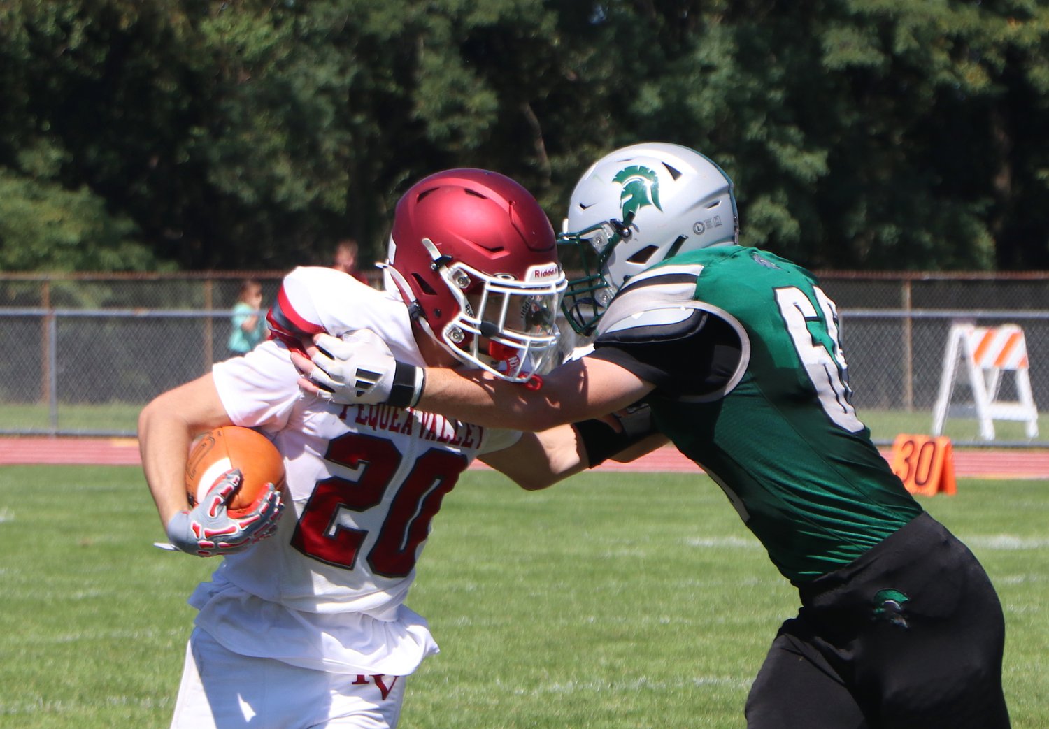 Pequea Valley football clamps York Tech, Andy Tibbins earns first win