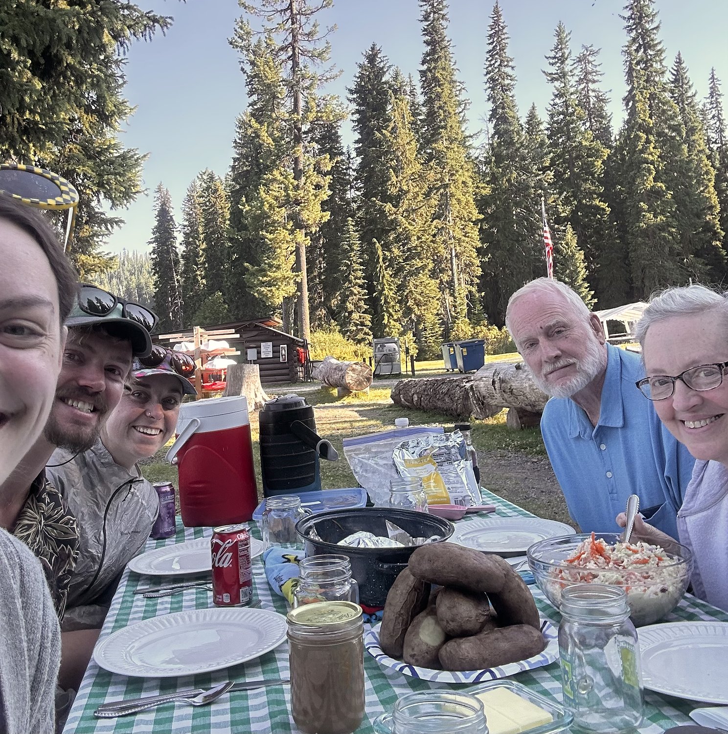 A hot dinner, affable conversation — and poof! You're a trail angel.