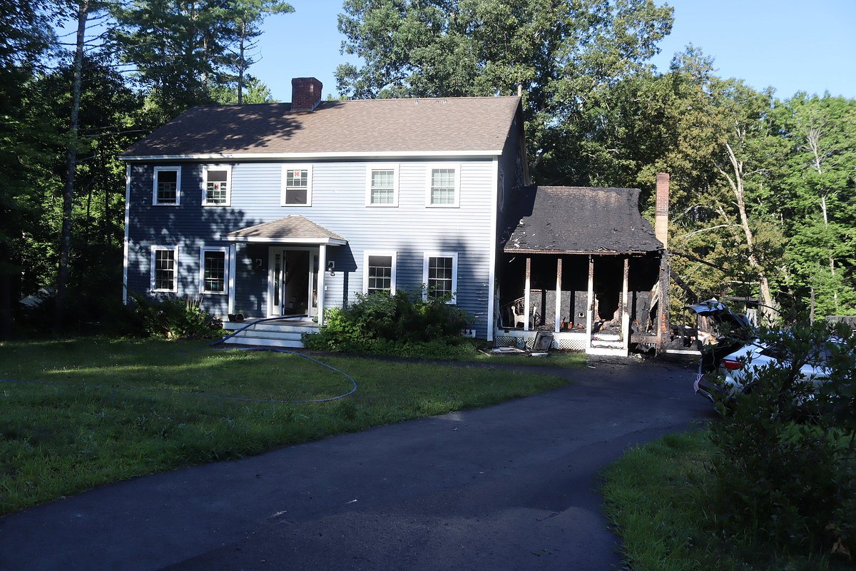 Man accused of setting 2 fires inside his Maine home less than 8 hours apart