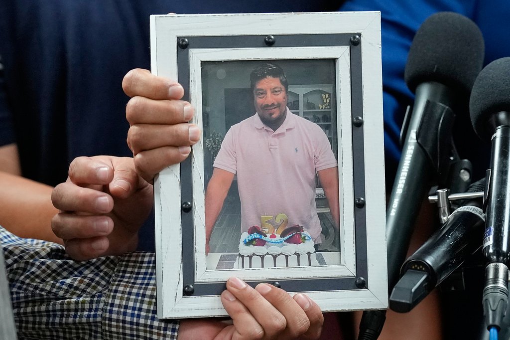 Mexican builder fatally shot by an ICE officer is mourned after making a life in the US
