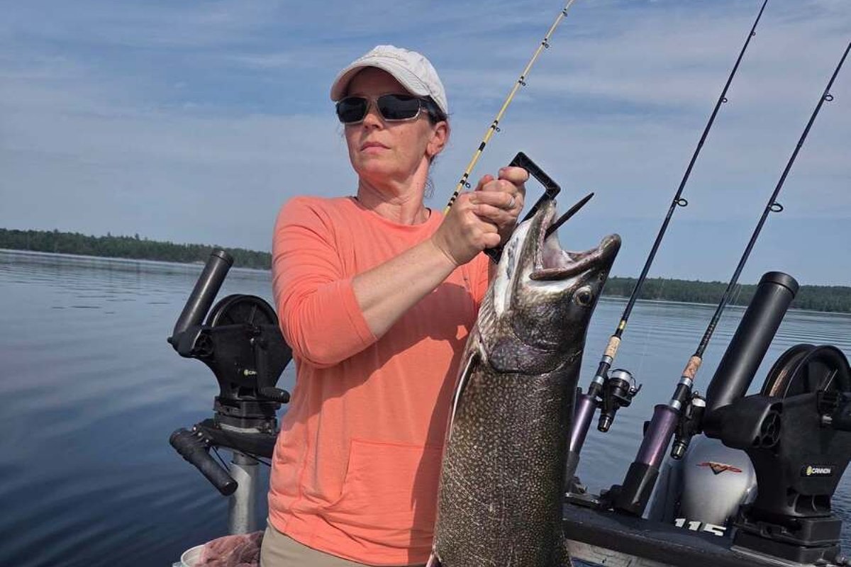 Maine's big lake gives up another trophy lake trout