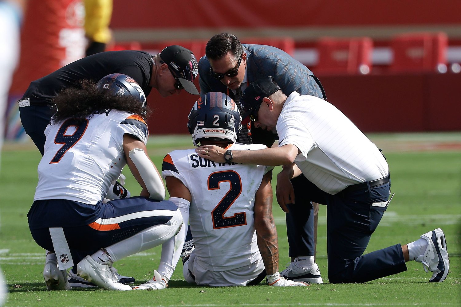 Patrick Surtain II, Pat Bryant ankle injuries less serious than feared, AP source says
