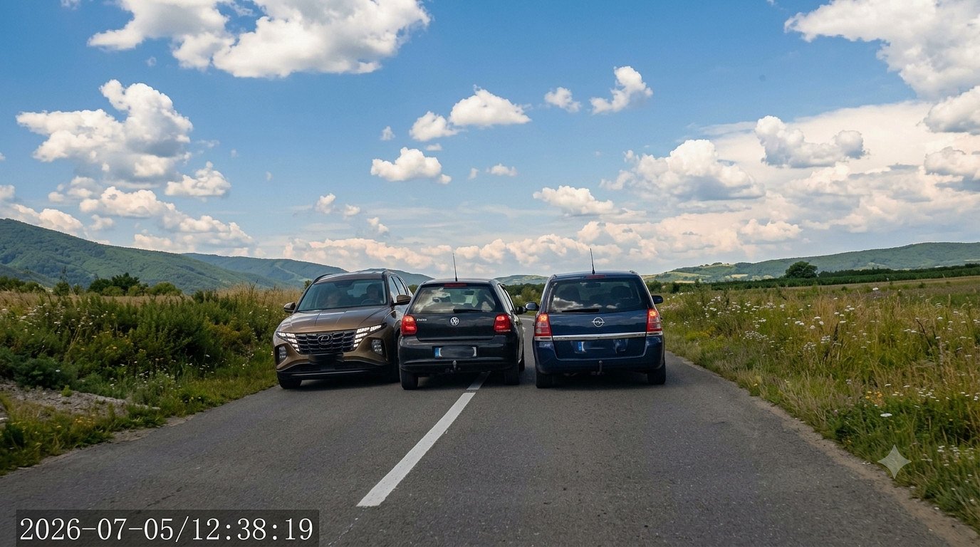 ,,Pilotul” de la Poplaca a rămas pieton: are 77 de ani și a luat și amendă / video