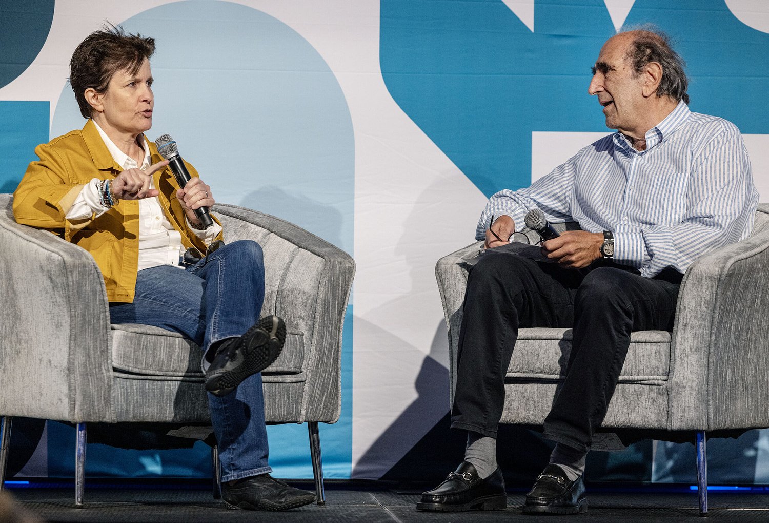 'We are in the new nuclear age.' Swisher and Lack meet in Jackson to discuss the future of AI