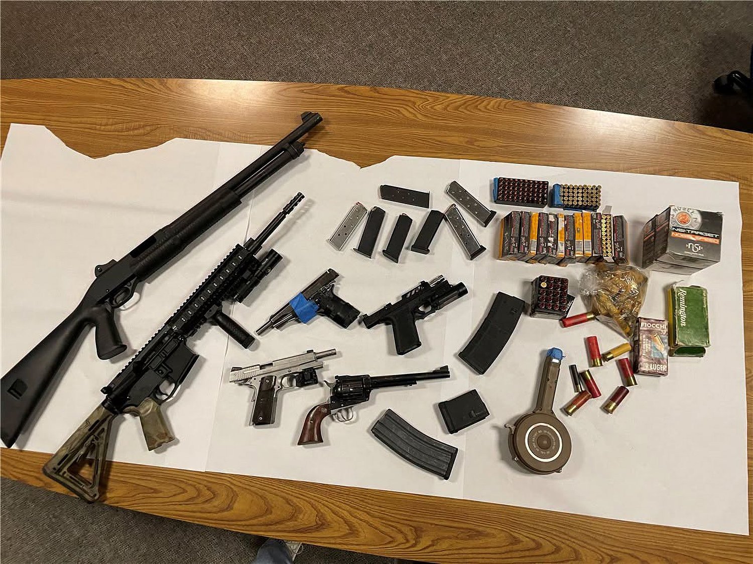Santa Rosa: 2 Arrested On Suspicion Of Weapons Crimes Following Search