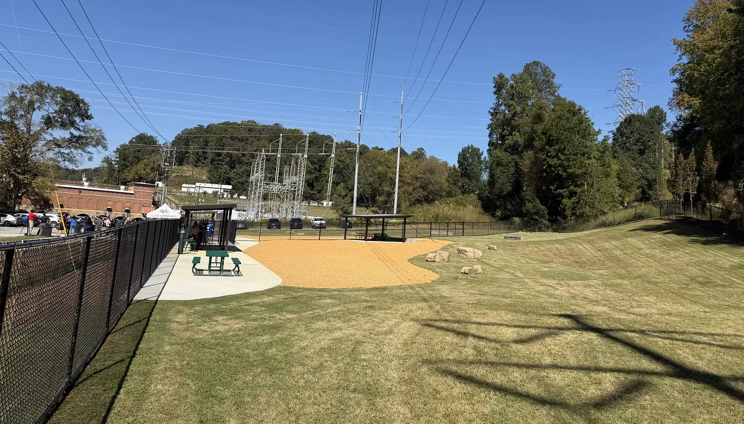 Morgan Falls Dog Park reopens with upgraded amenities and ADA access
