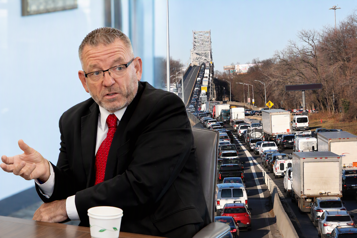 ‘Unacceptable’: Official steaming after Outerbridge Crossing improvement timeline moves to 2036
